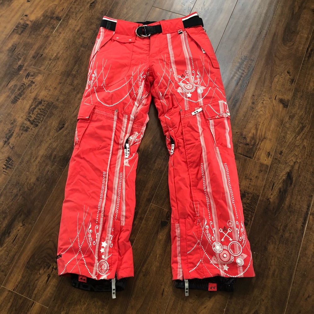 Section Division Coral Snowboarding Ski Pants